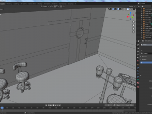 cartoon operating room Modelo 3D