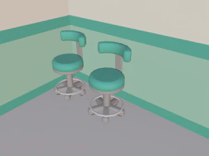 sala de cirurgia dos desenhos animados Modelo 3D