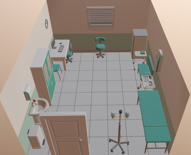 cartoon medical treatment room 3D Model .c4d .max .obj .3ds .fbx .stl .blend 