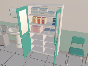 cartoon medical treatment room 3D Model