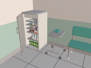 cartoon medical treatment room 3D Model