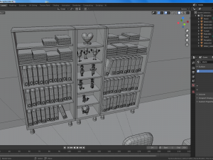cartoon medical reception Modelo 3D
