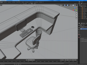 cartoon medical reception Modelo 3D