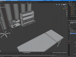 cartoon medical reception Modelo 3D