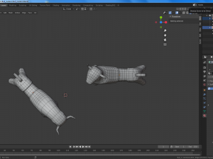 modern statuette of a bull Modelo 3D