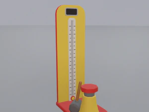 cartoon amusement park 3D Model