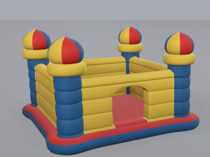 cartoon amusement park Model 3D