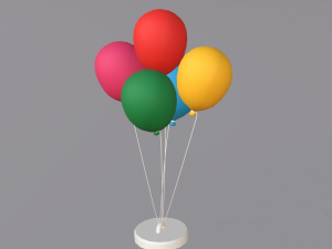 cartoon amusement park Model 3D