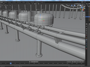 cartoon amusement park Model 3D