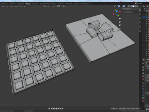 cartoon food pack 3D Model