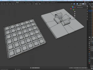 cartoon food pack 3D Model