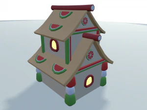 cartoon sweet kingdom 3D Model