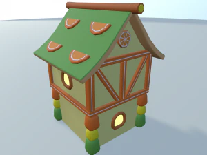 cartoon sweet kingdom 3D Model
