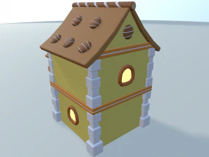 cartoon sweet kingdom 3D Model