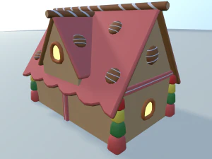 cartoon sweet kingdom 3D Model