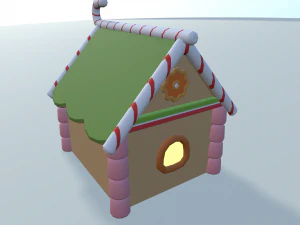 cartoon sweet kingdom 3D Model