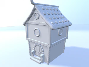 cartoon sweet kingdom 3D Model