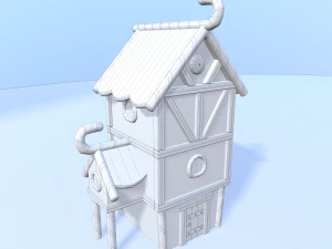 cartoon sweet kingdom 3D Model
