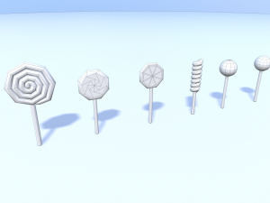 cartoon sweet kingdom 3D Модель