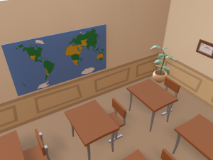 cartoon classroom 3D Model