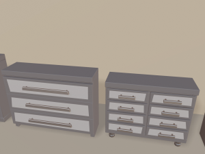 cartoon office Model 3D