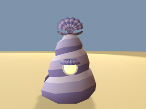 cartoon sea village Modelo 3D