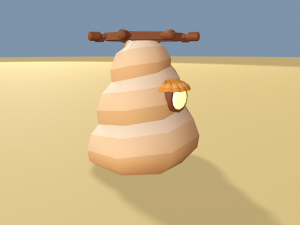 cartoon sea village Modelo 3D
