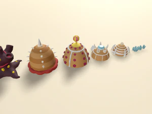cartoon alien worlds insect race 3D Model