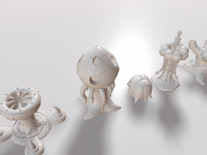 cartoon alien worlds insect race Modèle 3D