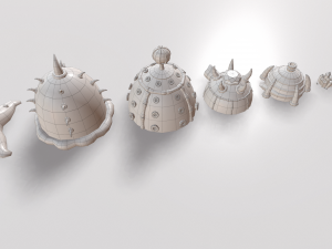 cartoon alien worlds insect race Modèle 3D