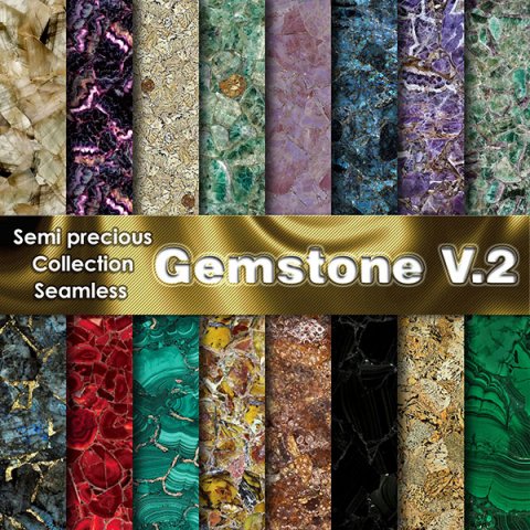 gemstone v2 CG 纹理 .c4d .max .obj .3ds .fbx .stl .blend 
