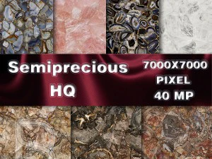 总部半宝石 CG 纹理