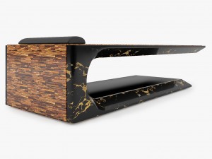 square hammam day-bed 3D Модель