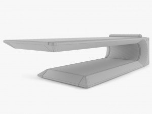 square hammam day-bed 3D Модель