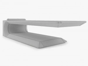square hammam day-bed 3D Model