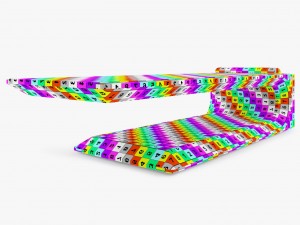 square hammam day-bed 3D Модель