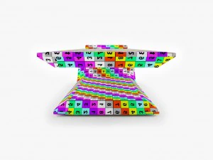 square hammam day-bed 3D Model