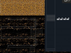 square hammam day-bed 3D Модель