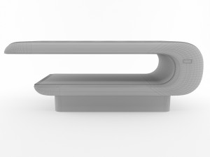 square wet treatment table Modelo 3D