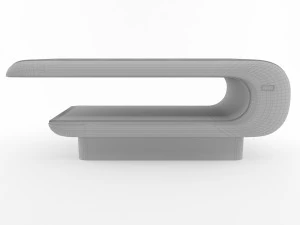 square wet treatment table 3D Model