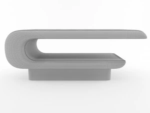 square wet treatment table 3D Model