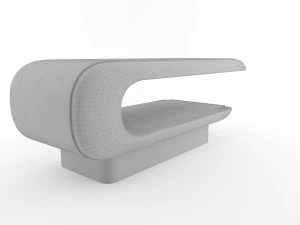 square wet treatment table 3D Model