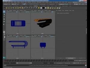 square wet treatment table Modelo 3D