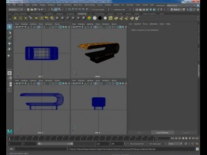 square wet treatment table 3D Model