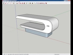 square wet treatment table 3D Model