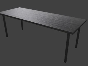 주방 테이블 3D 모델