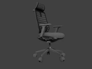 деталізований стілець 3D Модель