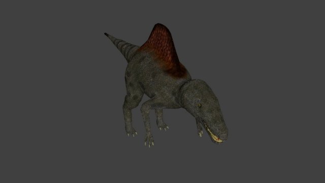 dinosaur ready 3D 모델 .c4d .max .obj .3ds .fbx .stl .blend 