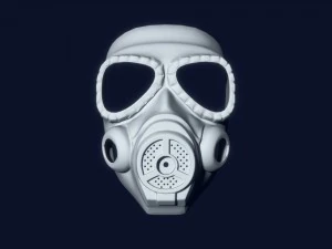 mo4 gas mask 3D Model