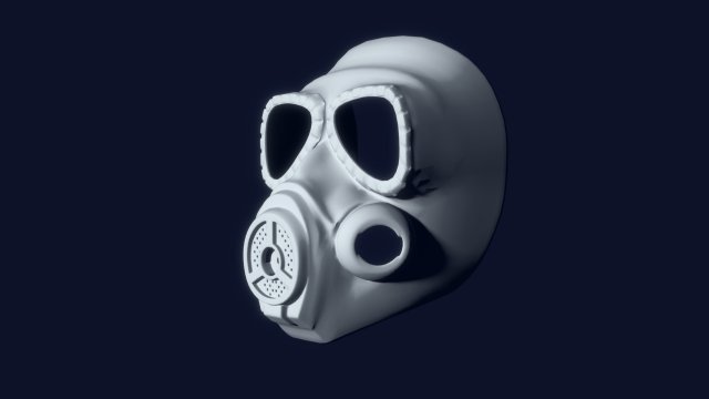 mo4 gas mask 3D मॉडल .c4d .max .obj .3ds .fbx .stl .blend 